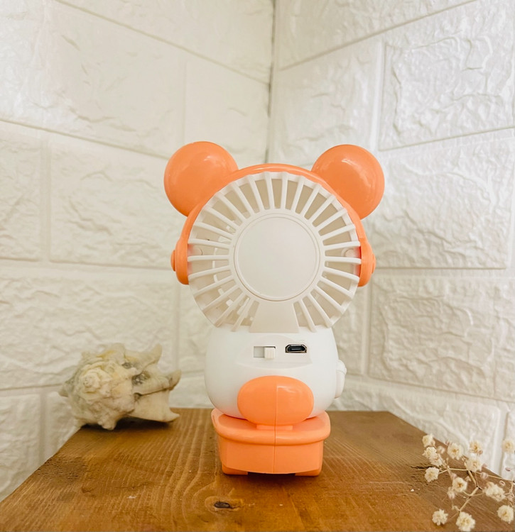 پنکه شارژی موتورسوار