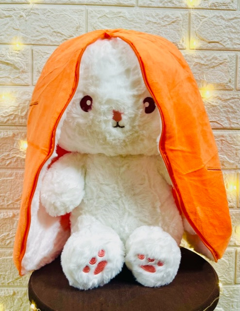 عروسک خرگوش زیپ دار طرح هویج