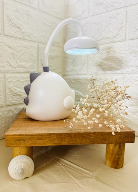 چراغ خواب جاقلمی دایناسور-سفید