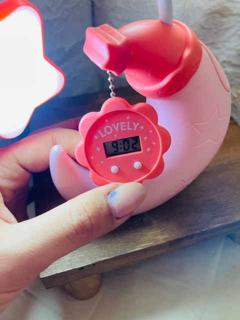 چراغ مطالعه وساعت ماه وستاره