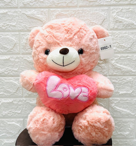 عروسک خرس قلبی لاو