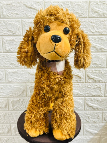 عروسک سگ پودل فرفری