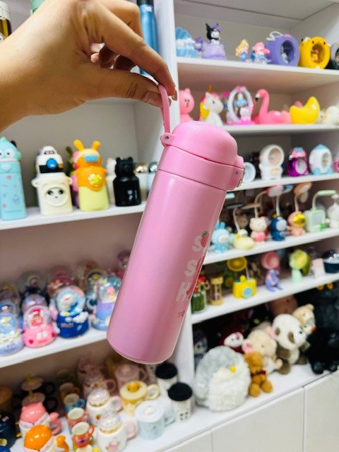 قمقمه پاستیلی صورتی