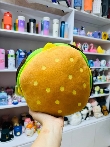 عروسک بالشتی همبرگر