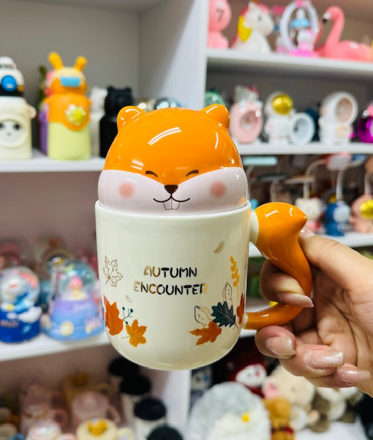 ماگ سرامیکی طرح سنجاب