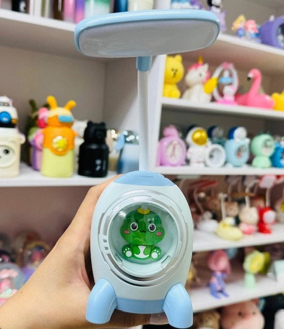 چراغ مطالعه و شب خواب طرح موشک و دایناسور