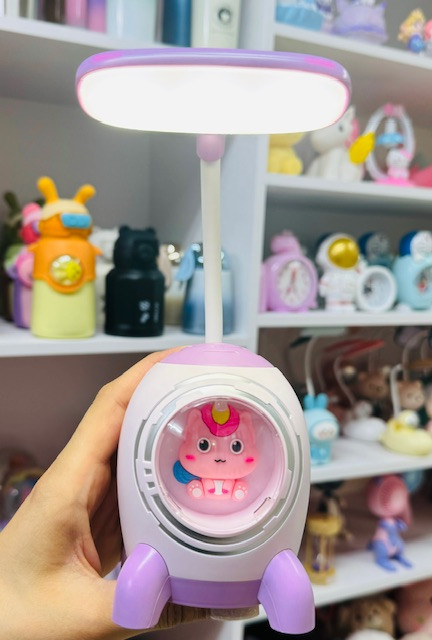 چراغ مطالعه و شب خواب طرح یونیکورن