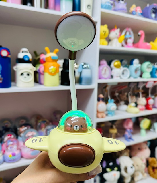 چراغ مطالعه و شب خواب خرسی