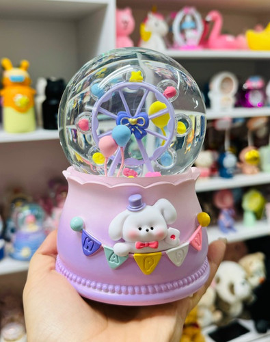 گوی سه بعدی موزیکال بزرگ چرخ فلک کیوتی شاپ