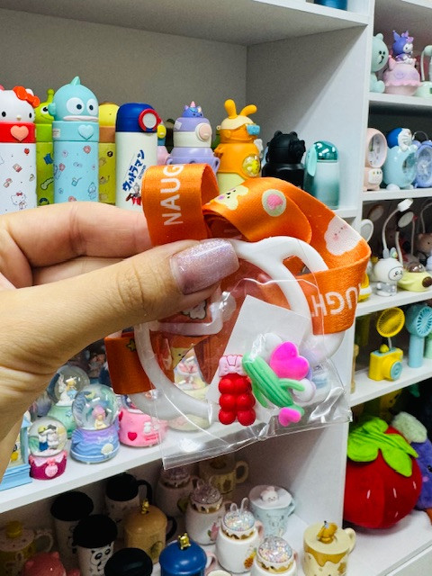 قمقمه فانتزی خرسی نی دار